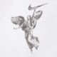 Vyriški marškinėliai NIKE MARŠKINĖLIAI U NSW TEE M90 OC WINGS VICTORY hv0167-100 spalva balta