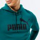 Vyriškas džemperis PUMA DŽEMPERIS SU GOBTUVU   ESS BIG LOGO HOODIE FL (S) 586687 20 spalva žalia