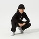 Vaikiškas džemperis JORDAN DŽEMPERIS SU GOBTUVU JDB   JUMPMAN LOGO FLEECE PO BOY 956326-023 spalva juoda