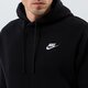 Vyriškas džemperis NIKE DŽEMPERIS SU GOBTUVU SPORTSWEAR CLUB FLEECE bv2654-010 spalva juoda