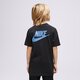 Vaikiški marškinėliai NIKE MARŠKINĖLIAI B NSW SI GRAPHIC BOY fv2339-010 spalva juoda