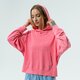 Moteriškas džemperis NIKE DŽEMPERIS SU GOBTUVU W NSW WASH HOODIE cz9854-675 spalva rožinė