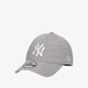 Vyriška kepurė su snapeliu NEW ERA KEPURĖ JERSEY 9FORTY NYY GRA NEW YORK YANKEES GRAWHI 12523897 spalva pilka