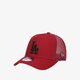 Vyriška kepurė su snapeliu NEW ERA KEPURĖ LEAGUE ESS TRUCKER LA DODGERS RED LOS ANGELES 60141802 spalva tamsiai raudona