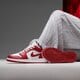Vaikiški kedai JORDAN 1 LOW 553560-166 spalva raudona