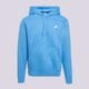 Vyriškas džemperis NIKE DŽEMPERIS SU GOBTUVU   NIKE SPORTSWEAR CLUB FLEECE bv2654-412 spalva mėlyna