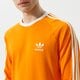 Vyriški marškinėliai ADIDAS MARŠKINĖLIAI 3-STRIPES LS T he9531 spalva oranžinė