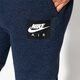 Vyriškos kelnės NIKE KELNĖS M NSW PANT FLC NIKE AIR 928637-473 spalva tamsiai mėlyna