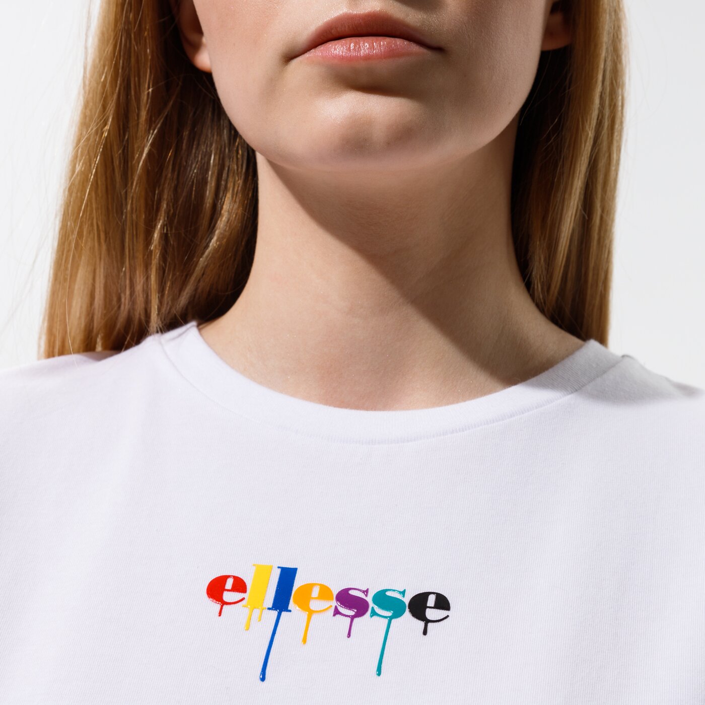 Moteriški marškinėliai ELLESSE MARŠKINĖLIAI ROSEMUND TEE WHT sgi11089908 spalva balta