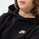 Vaikiškas džemperis NIKE FRANCHISE OVERHEAD HOODIE JUNIOR BOY bv3757-011 spalva juoda