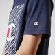 Vyriški marškinėliai CHAMPION MARŠKINĖLIAI ALL OVER SQUARE TEE 215281bs501 spalva tamsiai mėlyna
