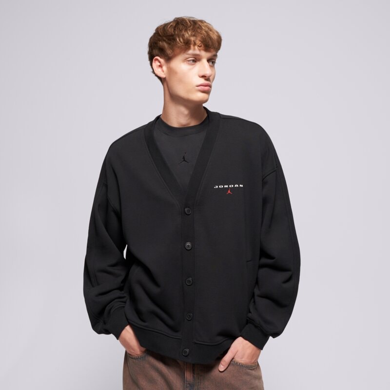 JORDAN DŽEMPERIS UŽSEGAMAS M J FLT FLC CARDIGAN LB