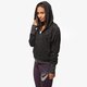Moteriškas džemperis NIKE DŽEMPERIS JACQUARD RALLY FZ HOODY 683778010 spalva juoda