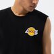 Vyriška rudeninė striukė NEW ERA MARŠKINĖLIAI NBA LEFT CHST LOGO LAKERS BLK 13083912 spalva juoda