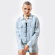 Moteriška pavasarinė striukė LEVI'S STRIUKĖ OVERSIZED UTILITY TRUCKR 39329-0006 spalva mėlyna