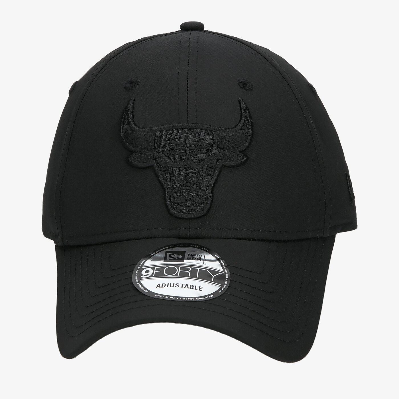 Vyriška kepurė su snapeliu NEW ERA KEPURĖ TONAL NYLON 9FORTY BULLS CHICAGO BULLS BLK 12489975 spalva juoda