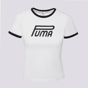 PUMA MARŠKINĖLIAI FUTURE.PUMA.ARCHIVE GRAPHIC SLIM TEE