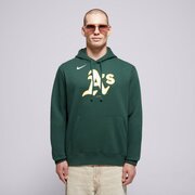 NIKE DŽEMPERIS SU GOBTUVU MLB LOGO CLUB FLEECE HOOD OAKLAND