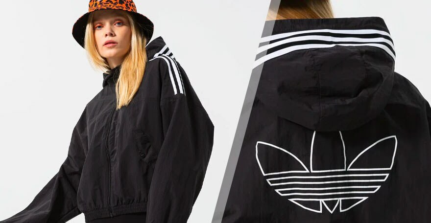 adidas pavasarinės striukės moterims