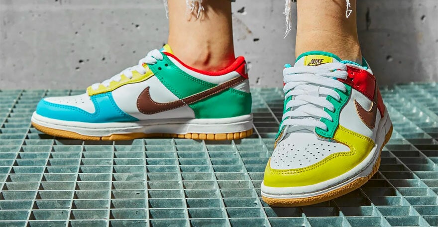 Nike Dunk žemo profilio kedai