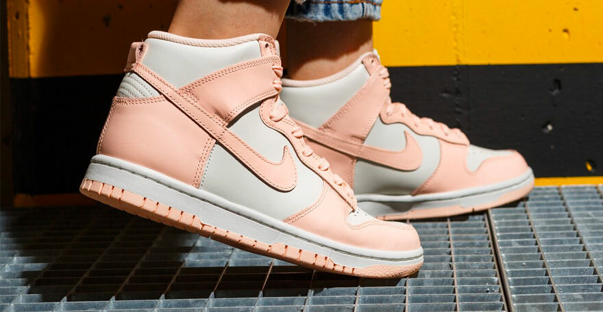 Nike Dunk kedai spalva rožinė