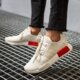 Vyriški kedai ADIDAS NMD_R1 b37619 spalva balta