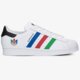 Vaikiški kedai ADIDAS SUPERSTAR J  fw5236 spalva balta