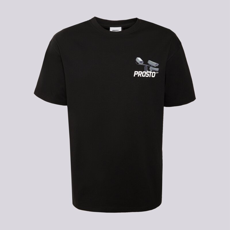 PROSTO MARŠKINĖLIAI CC TV BLACK
