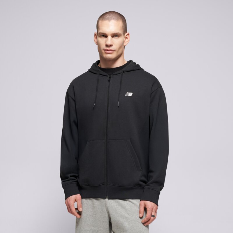 NEW BALANCE DŽEMPERIS SU GOBTUVU SPORT   ESSENTIALS LOGO FRE