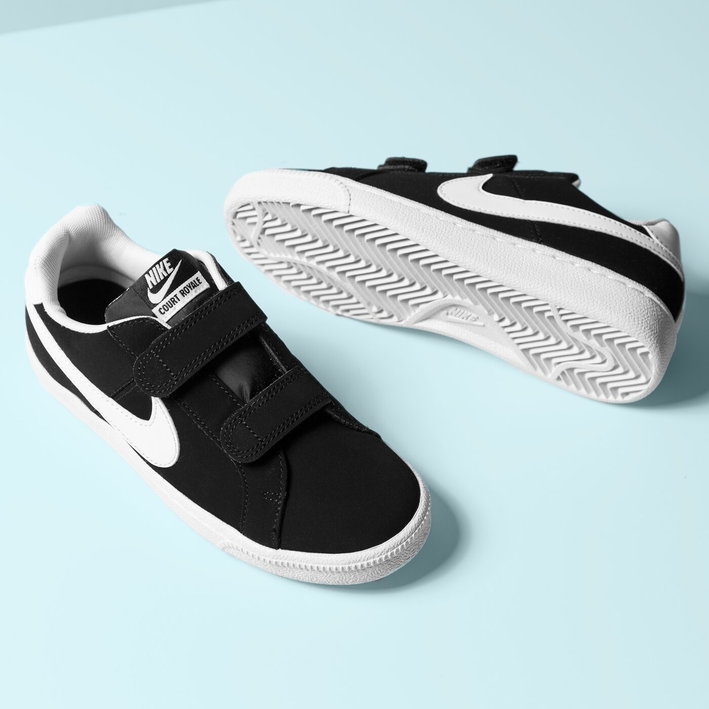 NIKE COURT ROYALE (PSV) | 833536002 | JUODA | 24,99 € | Nike | ✪ Sizeer.lt ✪