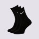 Moteriškos kojinės NIKE KOJINĖS 3-PACK CUSHIONED CREW sx7664-010 spalva juoda