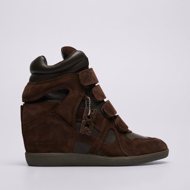 NOKWOL EDEN BROWN LEATHER SUEDE