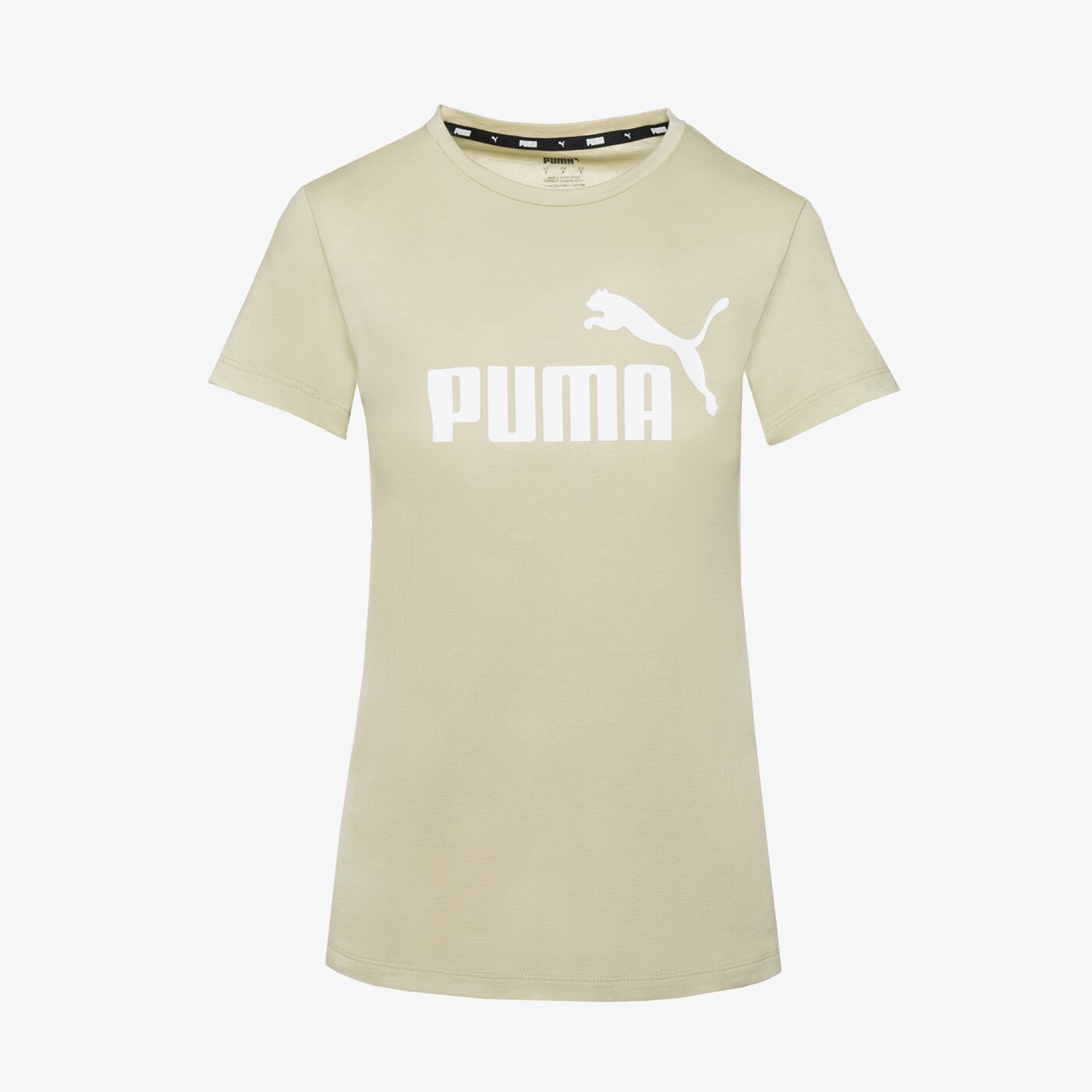 PUMA MARŠKINĖLIAI ESS LOGO TEE (S) | 586775 85 | ŽALIA | 17,99 € |  Marškinėliai | ✪ Sizeer.lt ✪