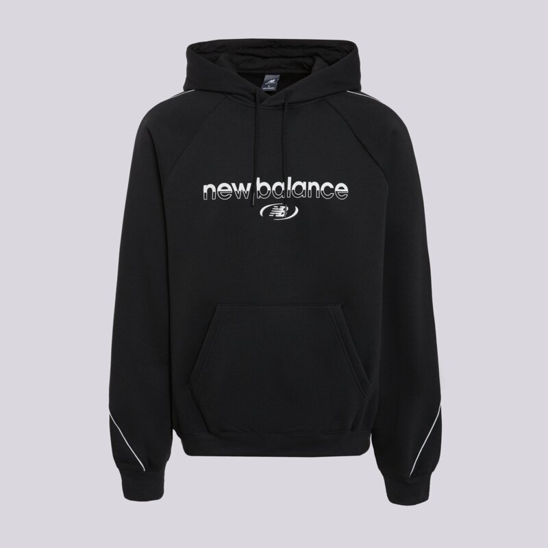 NEW BALANCE DŽEMPERIS SU GOBTUVU TRACKSIDE FLEECE HOODIE