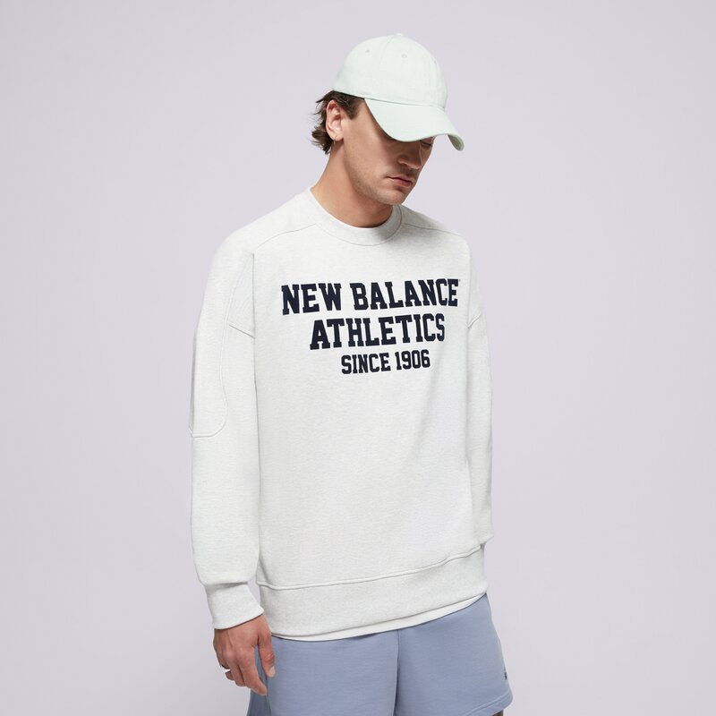 NEW BALANCE DŽEMPERIS VARSITY FRENCH TERRY GRAPHIC CREW