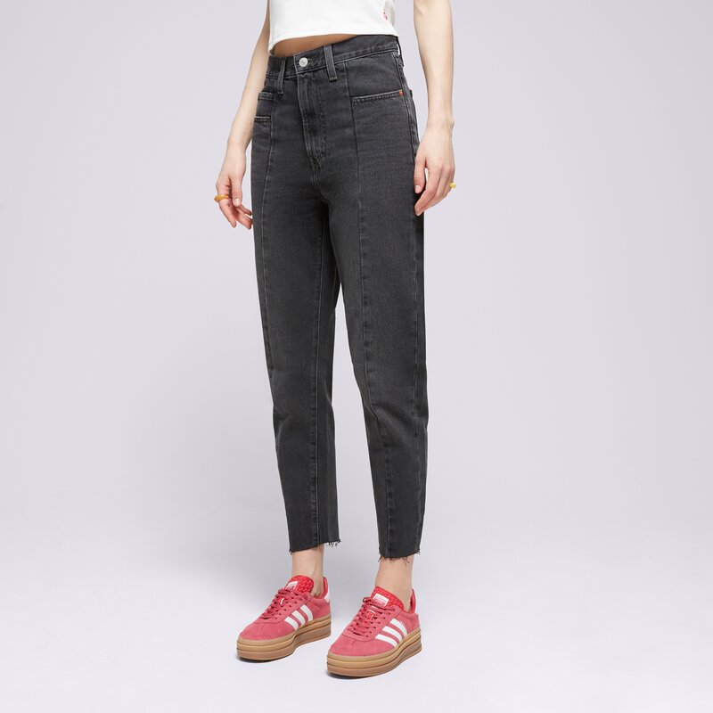 LEVI'S KELNĖS HW MOM JEAN ALTERED BLACKS