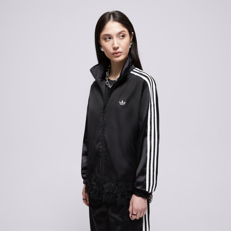 ADIDAS DŽEMPERIS UŽSEGAMAS SATIN   LACE TRACK MARŠKINĖLIAI L