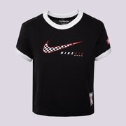 NIKE MARŠKINĖLIAI W NSW CLUB SS TEE MOTO RGR