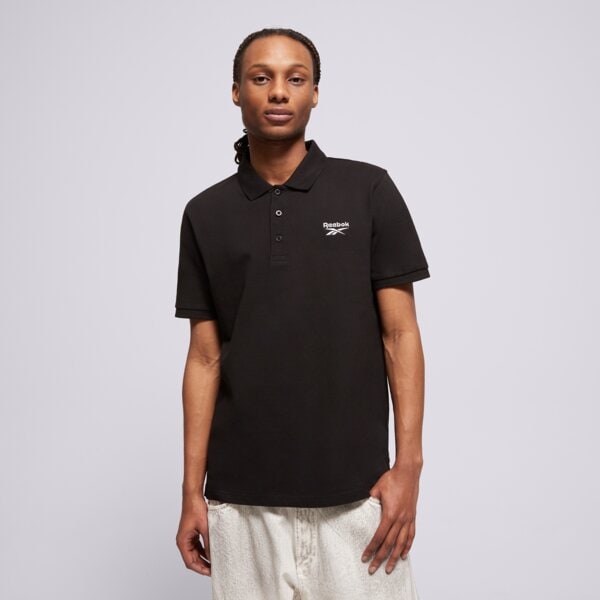 REEBOK POLO BLAZE EMBROIDERED SS POLO SHIRT